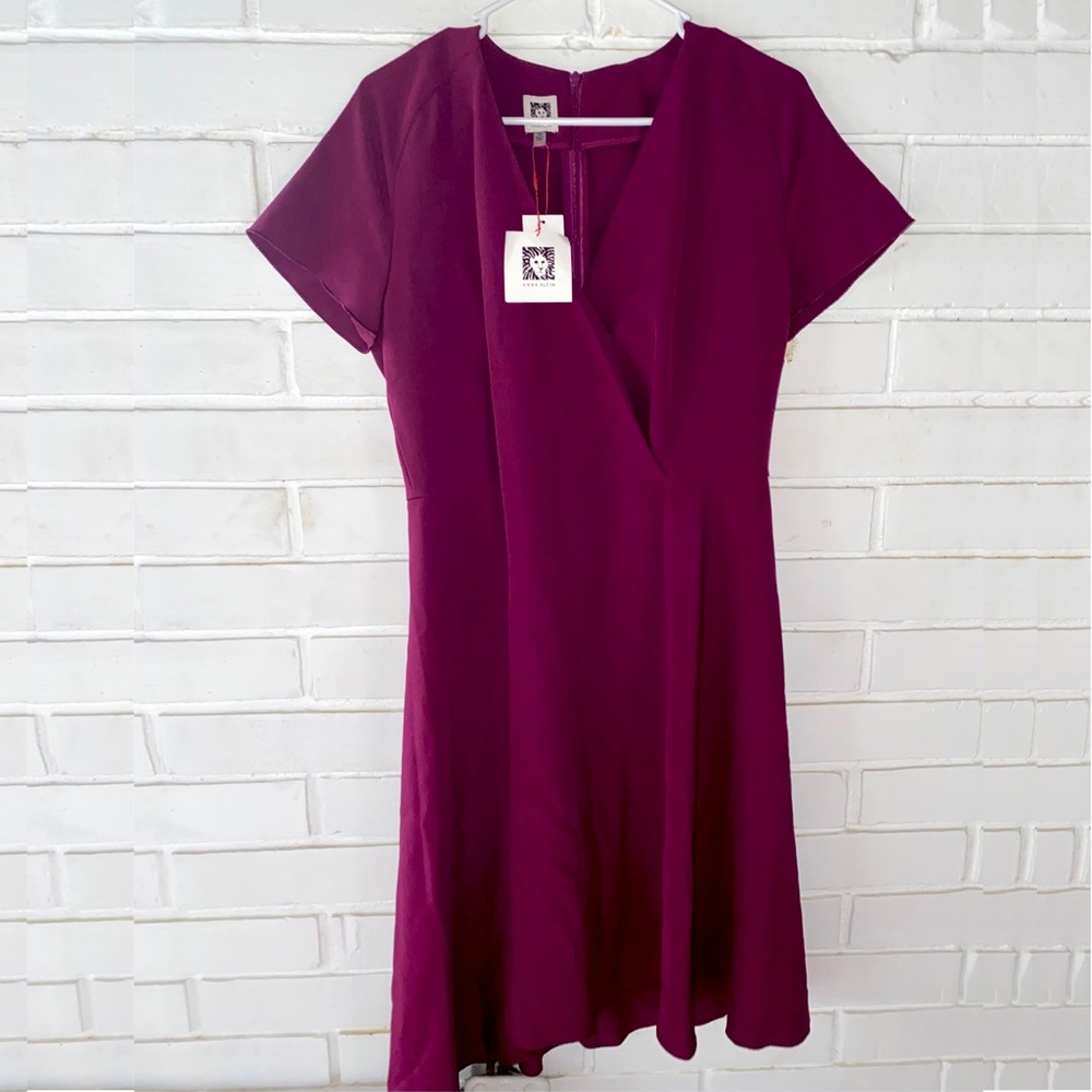 Maroon Anne Klein Dress
